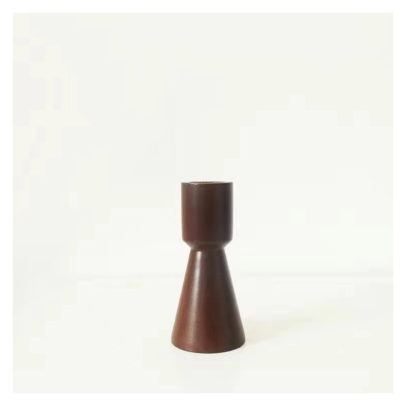 Wooden Candle Holder 5.5*5.5*11cm  