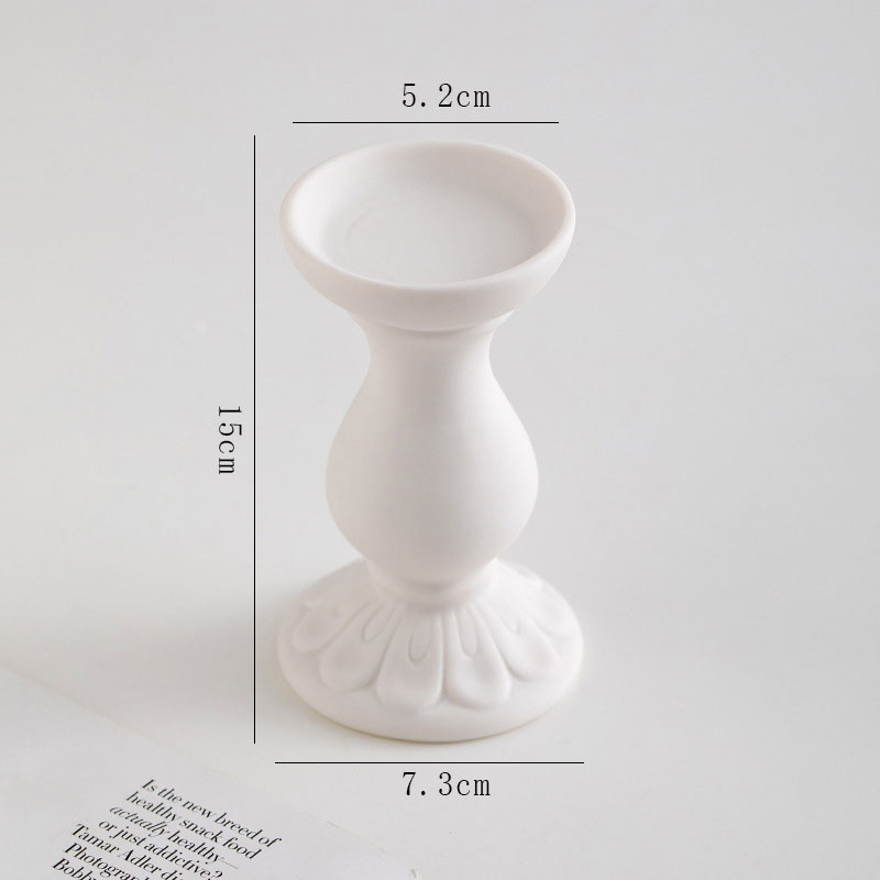 patterned Speckled candle holder Style2  