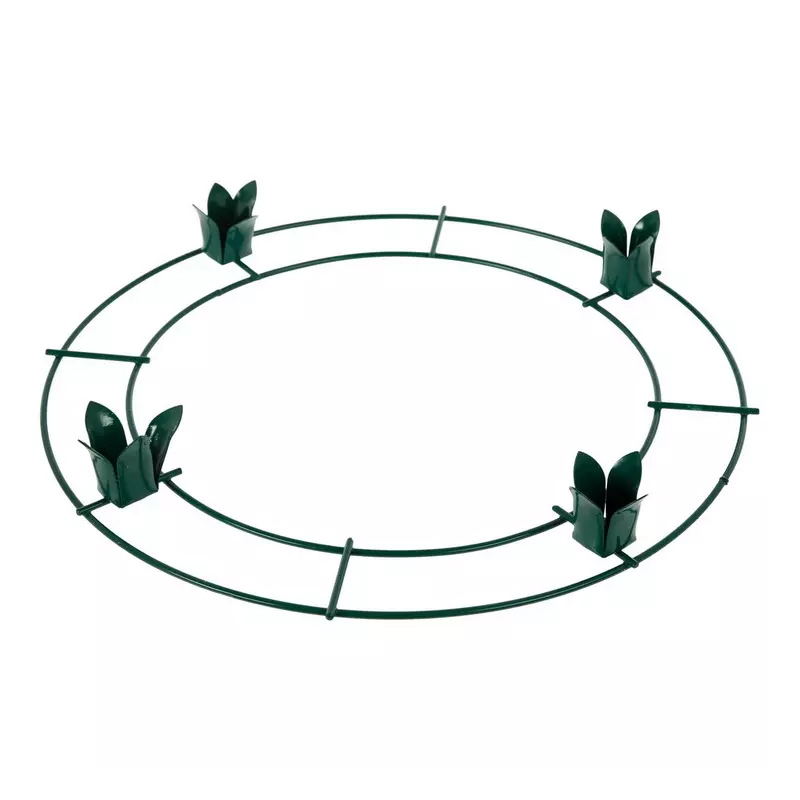 Advent Wreath Metal Taper Candle Ring Frame